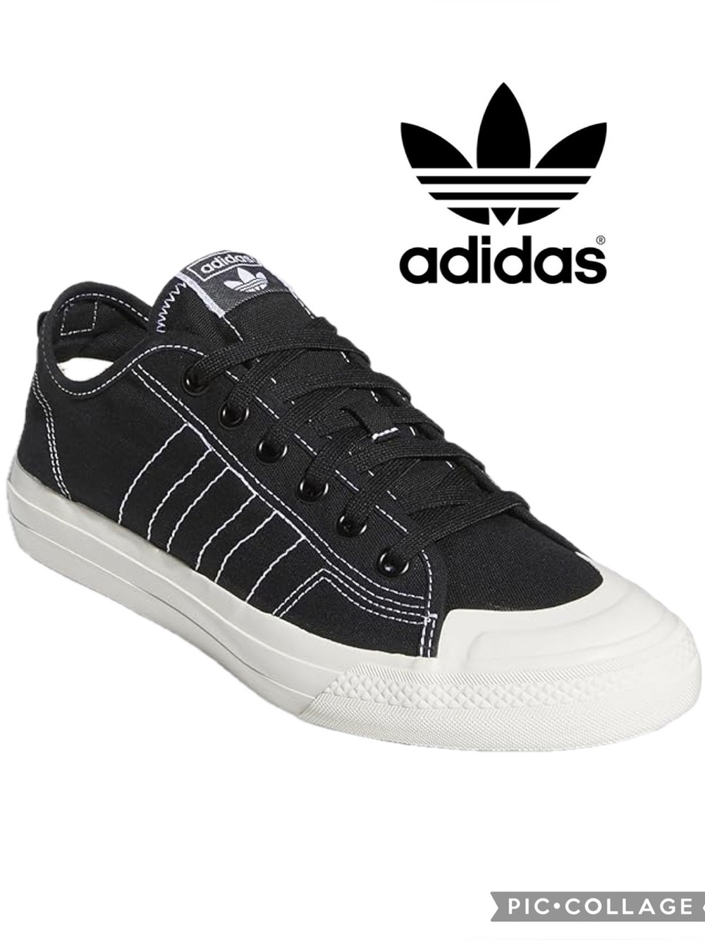 Adidas‎ Originals Nizza RF Core Canvas Sneakers – Size 6
